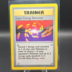 Pokemon TCG Super Energy Removal 79/102 Base Set Trainer Rare Regular - Image 1