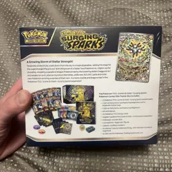 Pokemon - Surging Sparks PC Elite Trainer Box ETB Exclusive NEW SEALED - Image 2