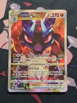 Lucario VSTAR SWSH291 Crown Zenith ETB Promo Sword & Shield Pokemon TCG - NM - Image 1
