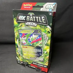 Pokemon TCG Iron Leaves ex Battle Deck Factory Sealed Deck - Image 1