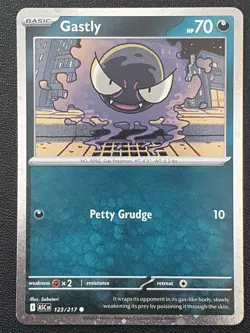 Gastly 123/217 - Cosmos Holo Promo - Pokemon Ascended Heroes - Near Mint - Image 1