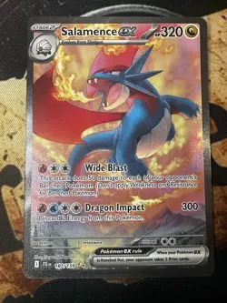 Salamence ex 187/159 Sv09: Journey Together Holo Special Illustration Rare SIR - Image 1