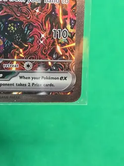 Pokemon TCG Phantasmal Flames Oricorio EX #024 SIR Black Star Promo - Image 5