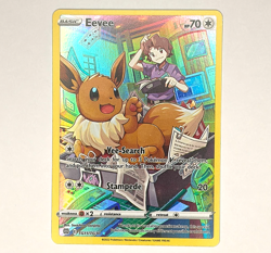 Eevee #TG11 Full Art Holo Pokemon Brilliant Stars 2022 - Ungraded Near Mint - Image 1