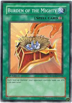 Burden of the Mighty - SDWS-EN019 - Common - 1st Edition - Lightly Played - Image 1