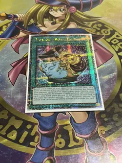 Yugioh! NM Pot of Prosperity (Quarter Century Secret Rare) RA01-EN066 1st Ed. - Image 1