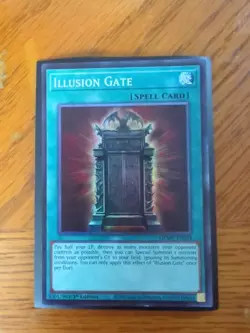 Illusion Gate Collector's Rare 1st Edition Pack Fresh Yu-Gi-Oh Card NM/LP - Image 1