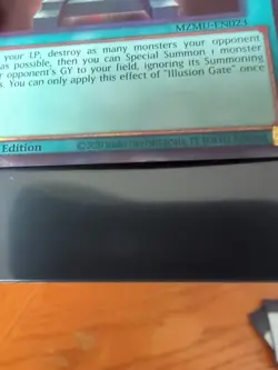 Illusion Gate Collector's Rare 1st Edition Pack Fresh Yu-Gi-Oh Card NM/LP - Image 5