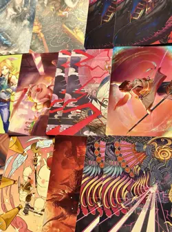 Magic Final Fantasy Art Series - 21 Card Lot - 3 Gold Stamps - Image 5