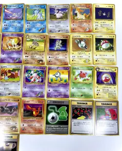 Japanese Nonholo Lot Vintage Pokemon Cards Bulk 1996 31 cards Rare & Common EUC - Image 3