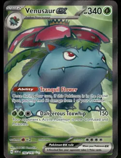 Pokemon Cards Venusaur ex 182/165 151 Ultra Rare NM *2 - Image 1