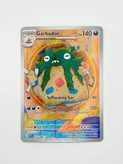 Garbodor 141/086 Sv: White Flare Holo Pokemon Illustration Rare Card NM - Image 1