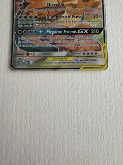 Pokemon Eevee & Snorlax GX SM169 TAG TEAM Promo Holo GX Card - Image 2