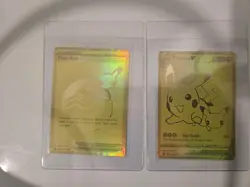 Pikachu V SWSH145 &146 Star Promo Celebrations Pokemon TCG Rare Holo Card - Image 1