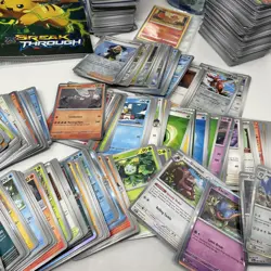 Pokemon Cards Job Lot Unsorted Bundle 750+ Cards Vintage & Modern Collectors Tin - Image 5
