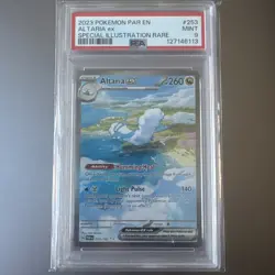 Altaria EX Special Illustration Rare Card 253/182 Sv04: Paradox Rift PSA 9 - Image 1