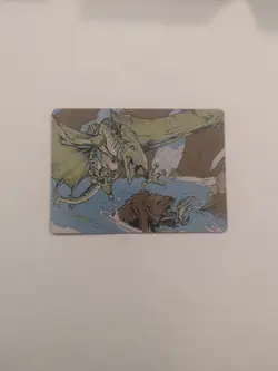 Decisive Denial Art Card Art Series: Outlaws of Thunder Junction Regular NM MTG - Image 1