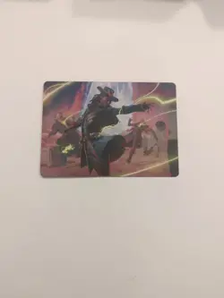 Lilah, Undefeated Slickshot Art Card Outlaws of Thunder Junction Regular NM MTG - Image 1