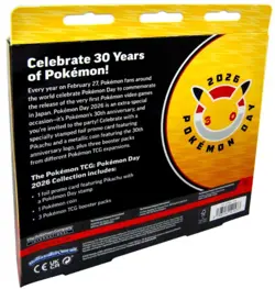 POKEMON DAY 2026 COLLECTION - 30th Anniversary - NEW & SEALED BOX - Pikachu - Image 5