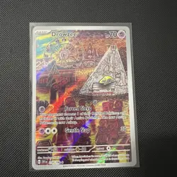 Drowzee 210/198 SV01: Scarlet & Violet Base Set Holo illustration Rare Card NM - Image 3