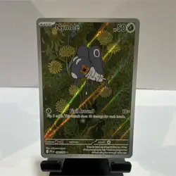 Nymble 096/094 Me02: Phantasmal Flames Illustration Rare Holo 50 HP Pokemon TCG - Image 1