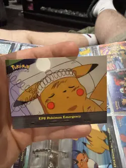 EP2 Pokemon Emergency - TV Animation Edition - Pokemon Topps Card Blue Logo - Image 1