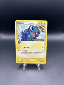 Totodile - 67/101 Dragon Frontiers Reverse Holo Pokemon - NM - Image 1