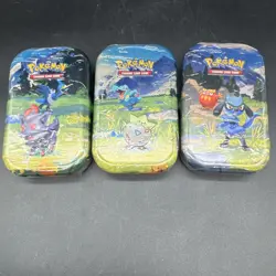 Pokemon Ascended Heroes Mini Tins Lot of 3 Factory Sealed Brand New - Image 1