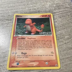 Pokemon TCG Ditto (Charmander) 061/113 Delta Species Reverse Holo 60 HP - Image 2
