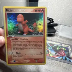 Pokemon TCG Ditto (Charmander) 061/113 Delta Species Reverse Holo 60 HP - Image 4
