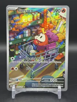 Pokemon Fuecoco Paldea Evolved 201/193 Illustration Rare English NM - Image 1
