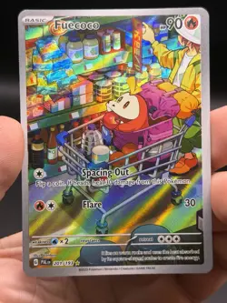 Pokemon Fuecoco Paldea Evolved 201/193 Illustration Rare English NM - Image 3