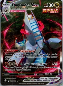 Duraludon VMAX (Alternate Art Secret) Evolving Skies - Pokemon NM 220/203 - Image 1