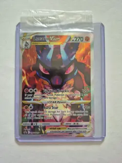 Pokemon TCG Lucario VSTAR SWSH291 Crown Zenith Promo Factory Sealed, Near Mint - Image 1