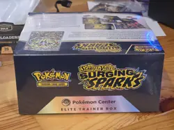 Pokemon Center Exclusive Elite Trainer Box Surging Sparks ETB SEALED (B) - Image 4