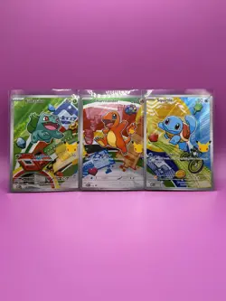 Pokemon TCG First Partner Illustration Collection Series 1 Kanto GEN 1 Starters - Image 1