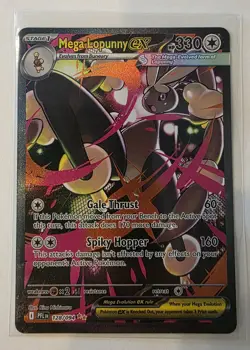 Pokemon TCG Mega Lopunny ex Phantasmal Flames SIR 128/094 NM Pack Fresh - Image 1