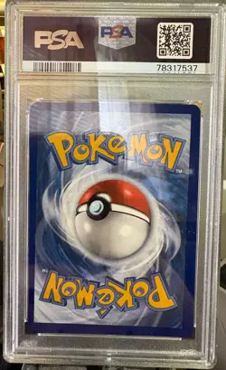 2021 POKEMON SWORD & SHIELD FUSION STRIKE #251 FA/MEW V PSA 9 MINT ERROR (OC) - Image 3