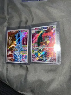 Japanese Deerling 073/071 & Sawsbuck 074/071 AR sv5M set Cyber Judge Pokemon NM - Image 3