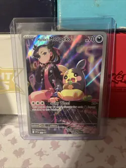 Pokemon TCG Marnie's Morpeko SVP 206 Rival Battle Deck Black Star Promo - Image 1
