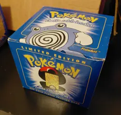 Vintage 1999 Burger King Pokemon 23K Gold Plated Poliwhirl - Untouched. - Image 1
