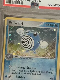 2004 Pokemon Ex Poliwhirl Rev Foil Fire Red& Leaf Green #46 EX-MT PSA 6 - Image 2