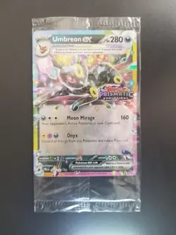 Umbreon ex 60/131 Stamped Pokemon Prismatic Evolutions Promo Sealed - Image 1