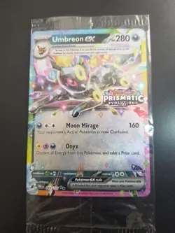 Umbreon ex 60/131 Stamped Pokemon Prismatic Evolutions Promo Sealed - Image 2