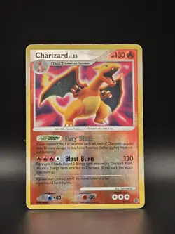 Pokemon Charizard Secret Wonders Rare Reverse Holo 3/132 English 2007 MP - Image 1