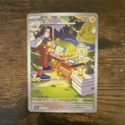 Pokemon Charjabug SV05 Temporal Forces Illustration Rare Holo 169/162 100 HP St… - Image 1