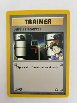 Pokemon - 1st Edition Neo Genesis Bill’s Teleporter 91/111 NM - Image 1