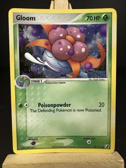 Gloom 58/115 Unseen Forces STAMPED Reverse Holo NM Pokemon - Image 1