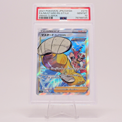 Mustard PSA 10 GEM MINT - Pokemon 2021 Rapid Strike 273 FA JP VMAX Climax RS - Image 1