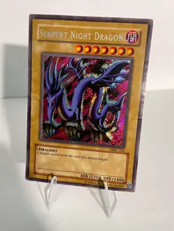 Yugioh Serpent Night Dragon MRL-103 OG Print - HP - Secret Rare - Image 1
